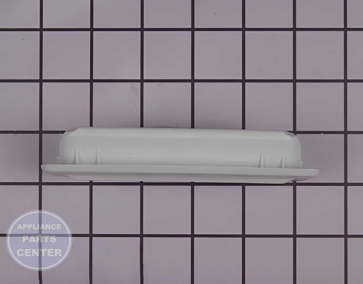 WHIRLPOOL DOOR HANDLE WHITE WP3405184 - Detailed view of sturdy construction