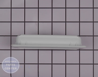 WHIRLPOOL DOOR HANDLE WHITE WP3405184 - Detailed view of sturdy construction