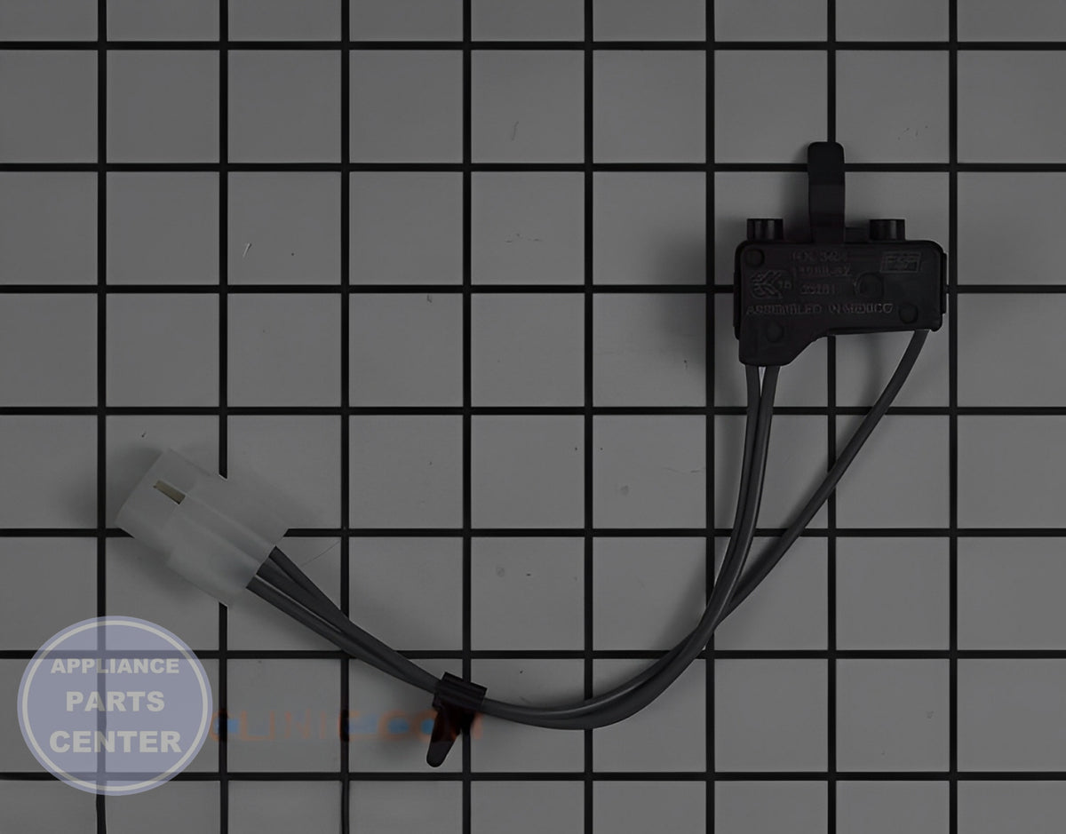 WHIRLPOOL DOOR SWITCH WP3406105 - Main view showing smooth door operation for various dryer models