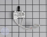 WHIRLPOOL DRYER DOOR SWITCH WP3406107 - Main view showing safety features for WPL Dryer models