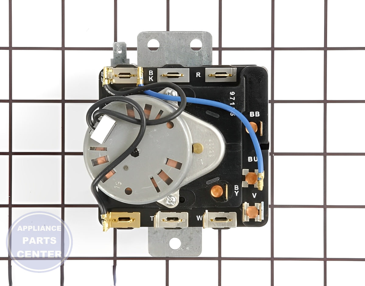 WHIRLPOOL TIMER WP3406725 - Detailed view of circuit board technical details
