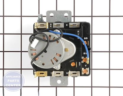 WHIRLPOOL TIMER WP3406725 - Detailed view of circuit board technical details
