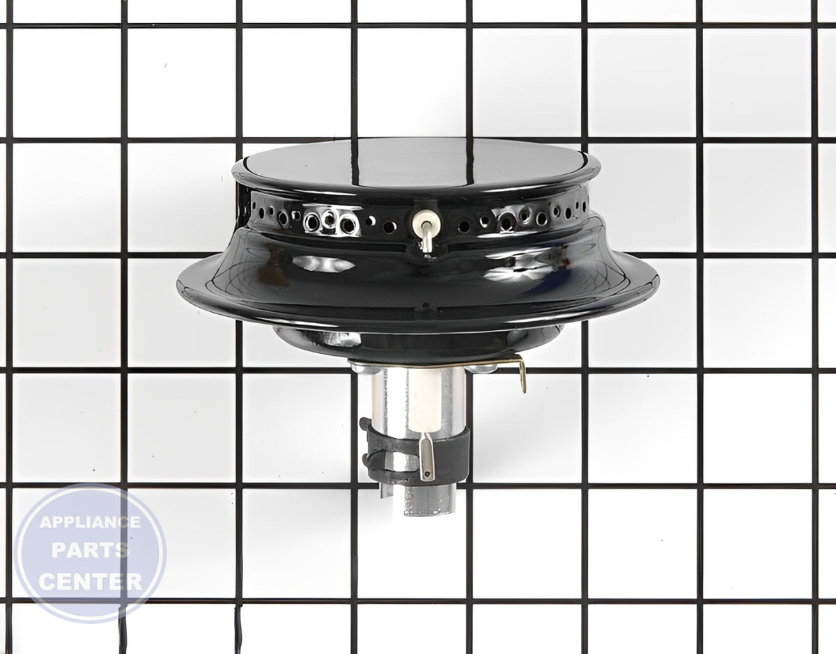 WHIRLPOOL Oven Burner Head WP3412D024-09 - Detailed view of gas control valve assembly