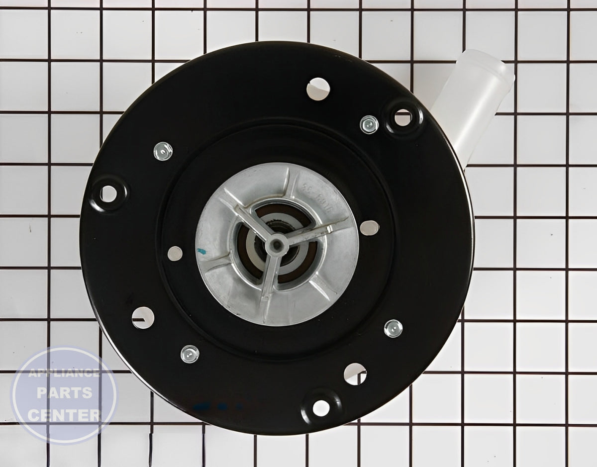 WHIRLPOOL DRAIN PUMP WP35-6465 - Detailed view of heavy-duty pump mechanism