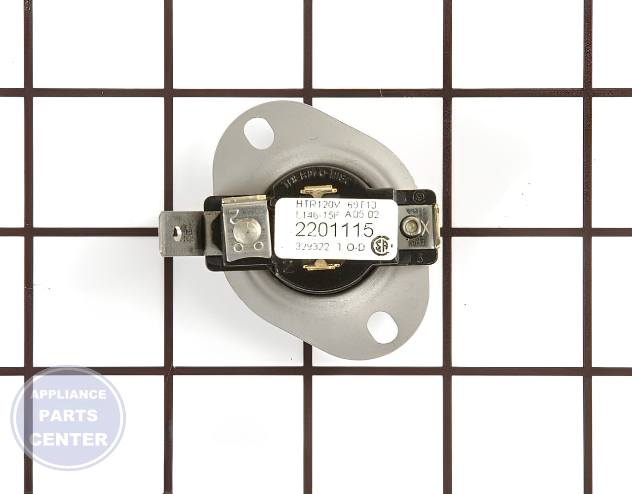 WHIRLPOOL DRYER CYCLING THERMOSTAT WP37001136 - Main view showing precise temperature control for various WHIRLPOOL models