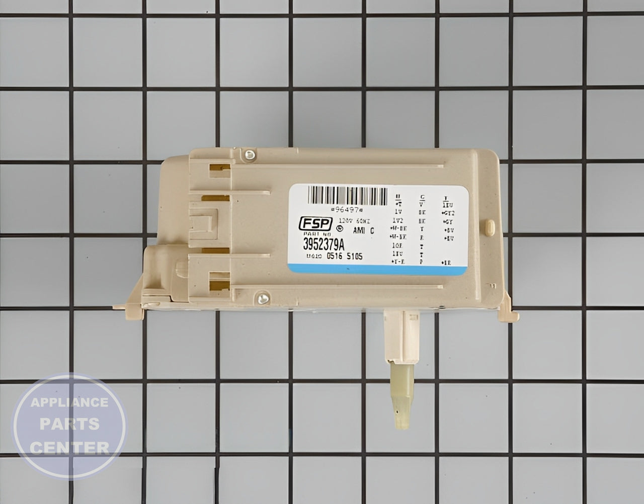 WHIRLPOOL TIMER WP3952379 - Main view showing precise cycle control for specific models