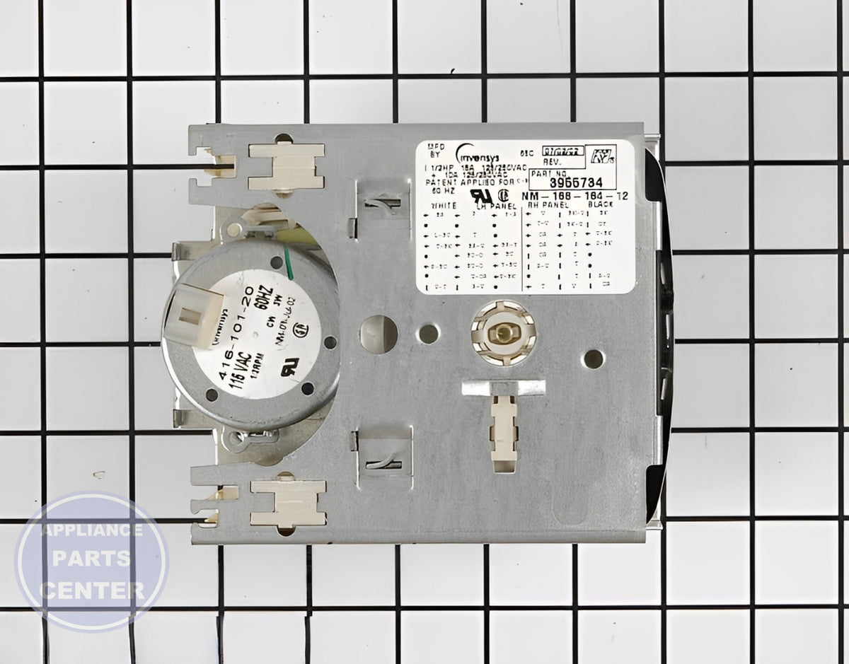 Kenmore Timer WP3955734 - Main view showing 60-minute support for Kenmore models