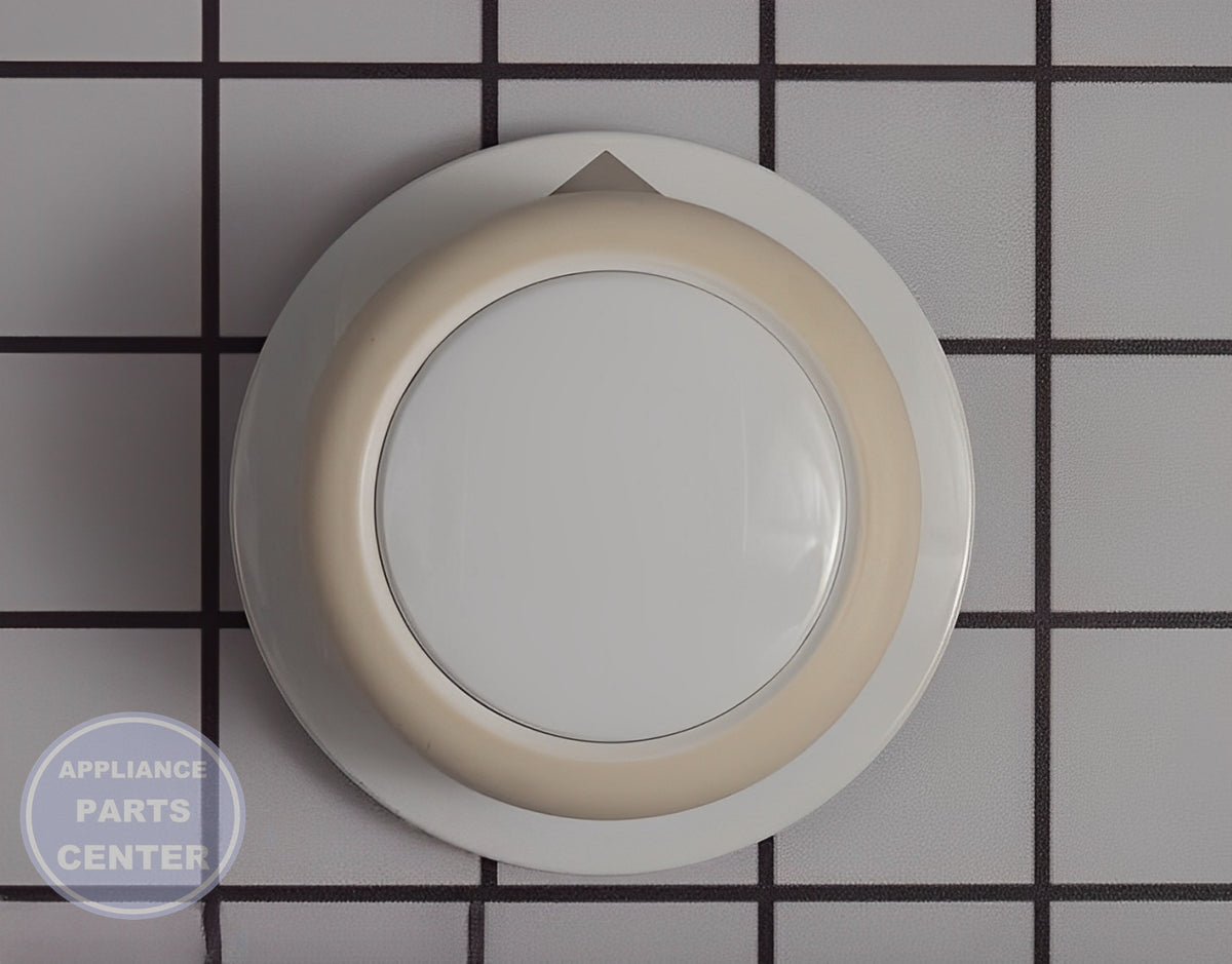 Whirlpool Knob WP3957746 - Main view showing tactile grip for Whirlpool, Kenmore, Estate, Crosley Dryer