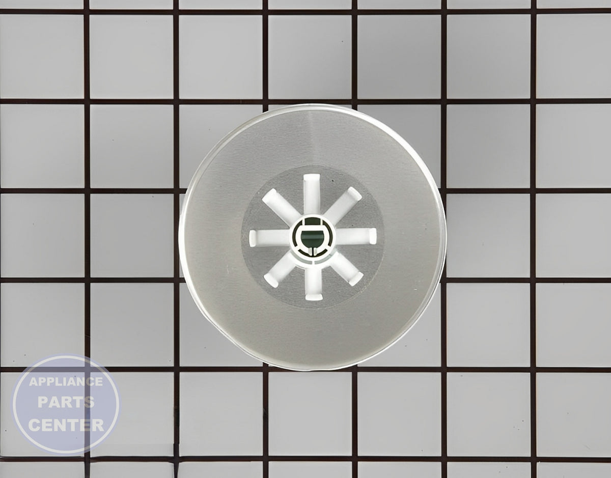 Timer Knob WP3957754 - Side view with exact measurements