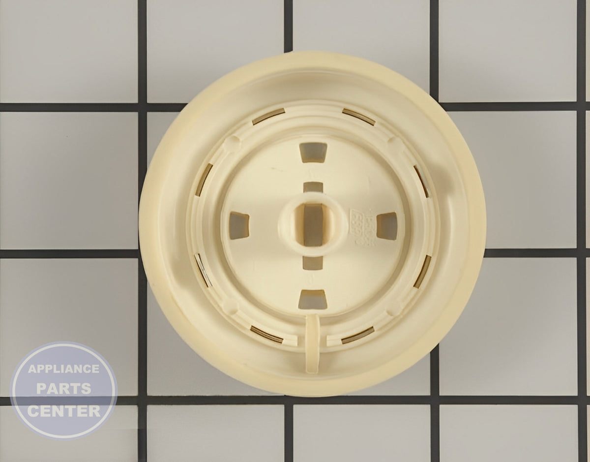 Timer Knob WP3957822 - Side view with standard diameter measurements