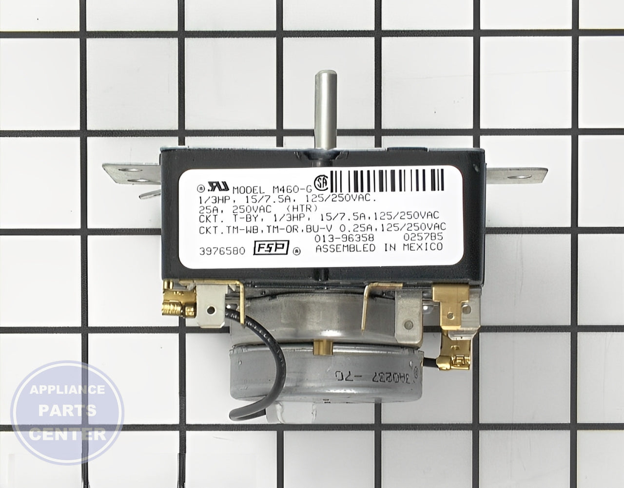Whirlpool Kenmore Timer WP3976580 - Main view showing Circuit Board Timer for multiple models