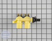 WHIRLPOOL VALVE ASSEMBLY WP3979345 - Main view showing water flow control for WPL models