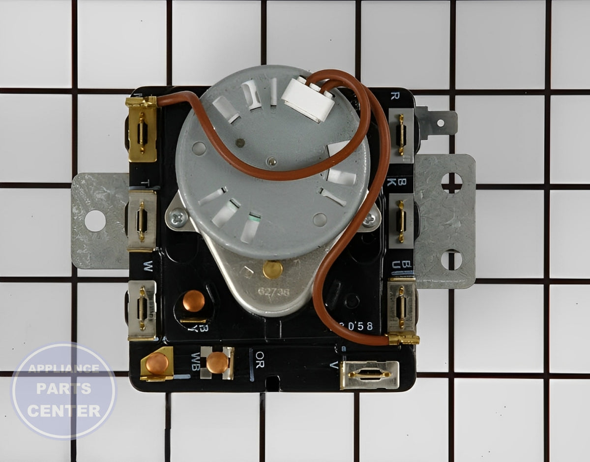WHIRLPOOL TIMER WP3979618 - Main view showing precise timing for WPL Dryer