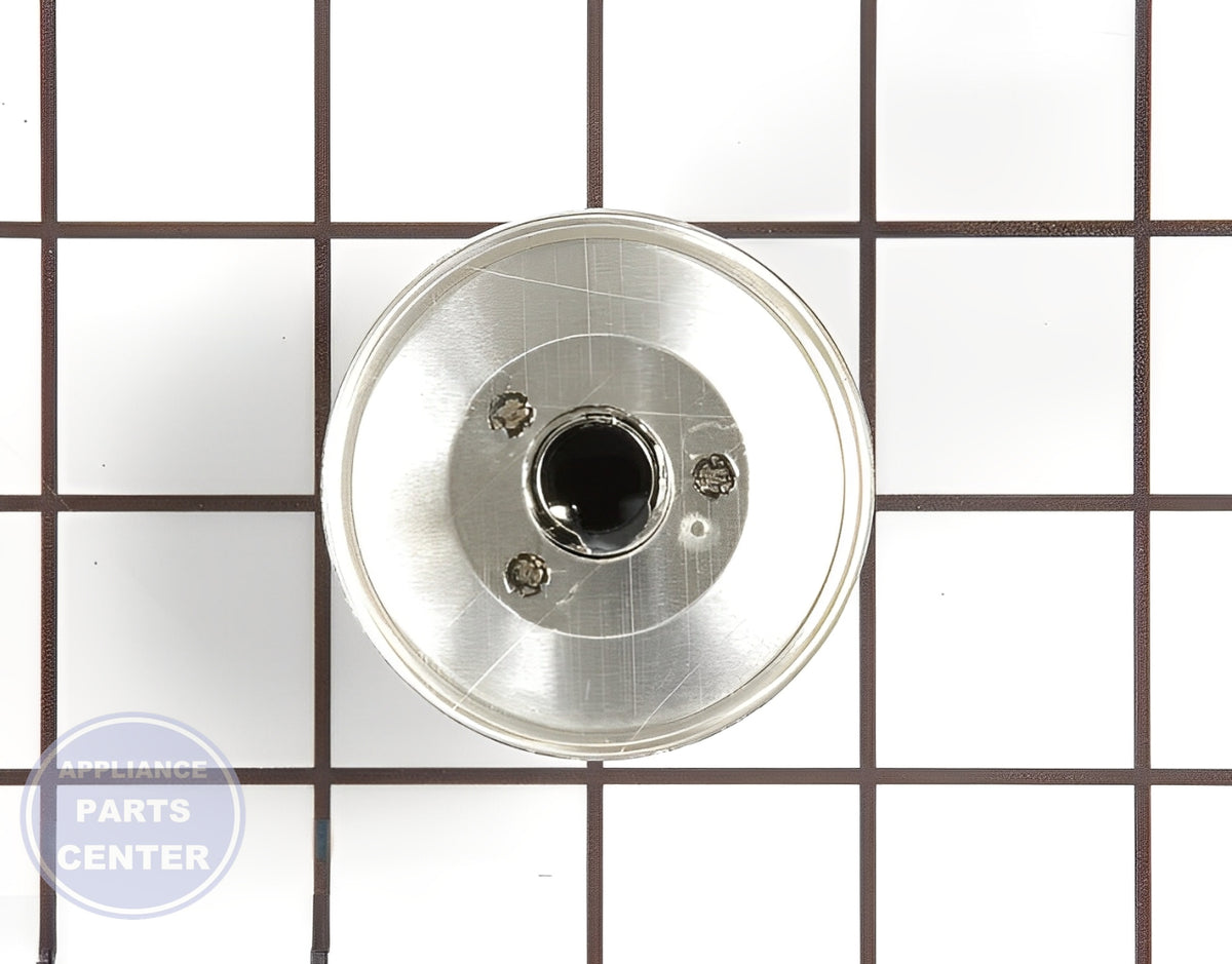 Knob WP4163913 - Side view with X-inch diameter