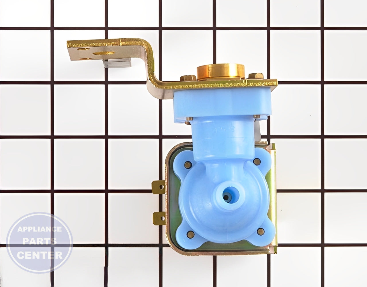 WHIRLPOOL DISHWASHER INLET VALVE WP4171000 - Detailed view of the valve & float assembly