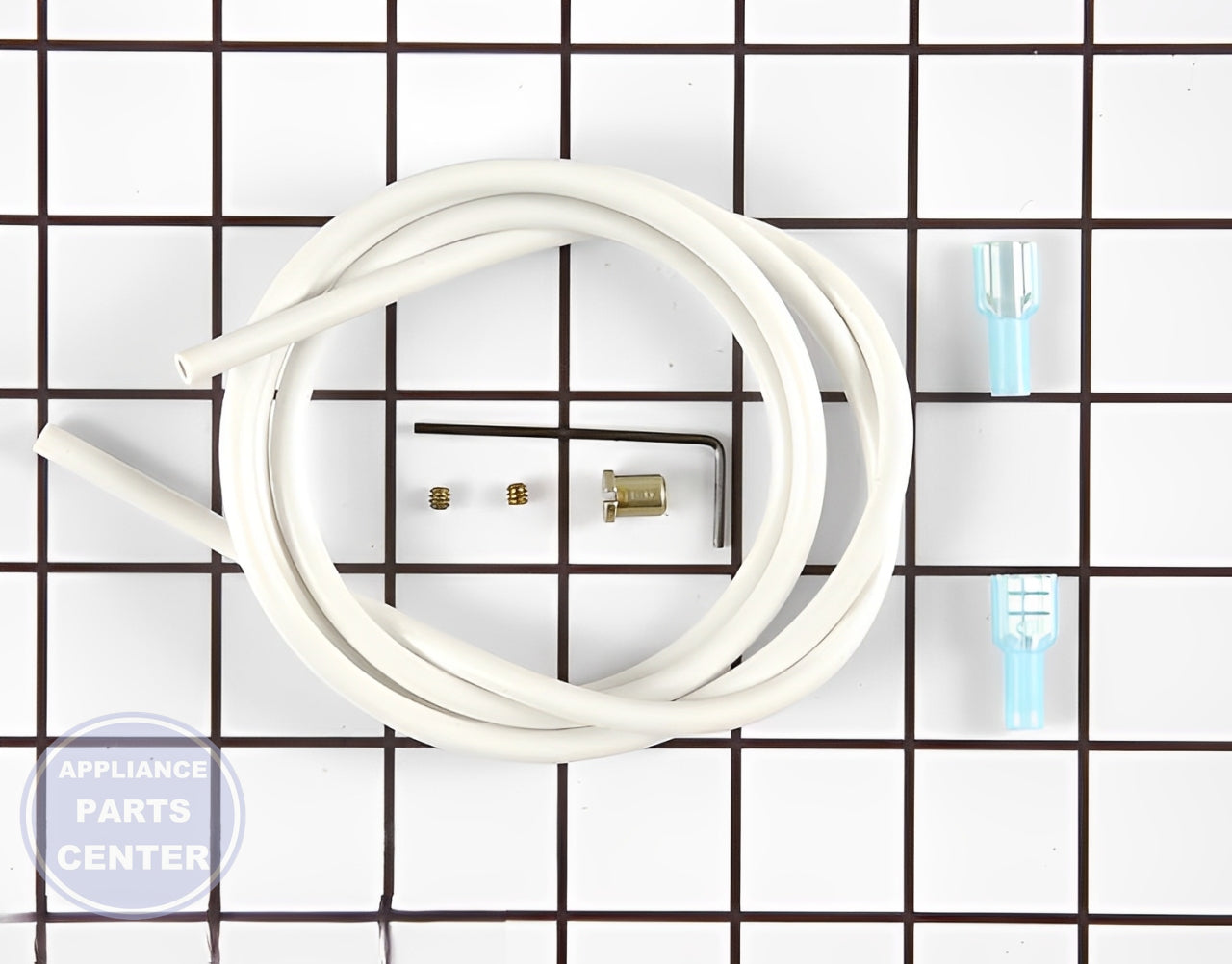 Temperature Control Thermostat WP4317800 - Side view with precision measurements for optimal cooling