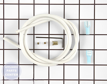 Temperature Control Thermostat WP4317800 - Side view with precision measurements for optimal cooling