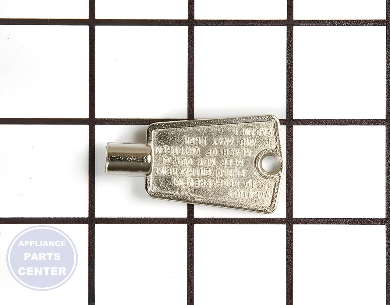 Amana Door Key WP4356840 - Main view showing latch for Amana, Maytag, Whirlpool, and more