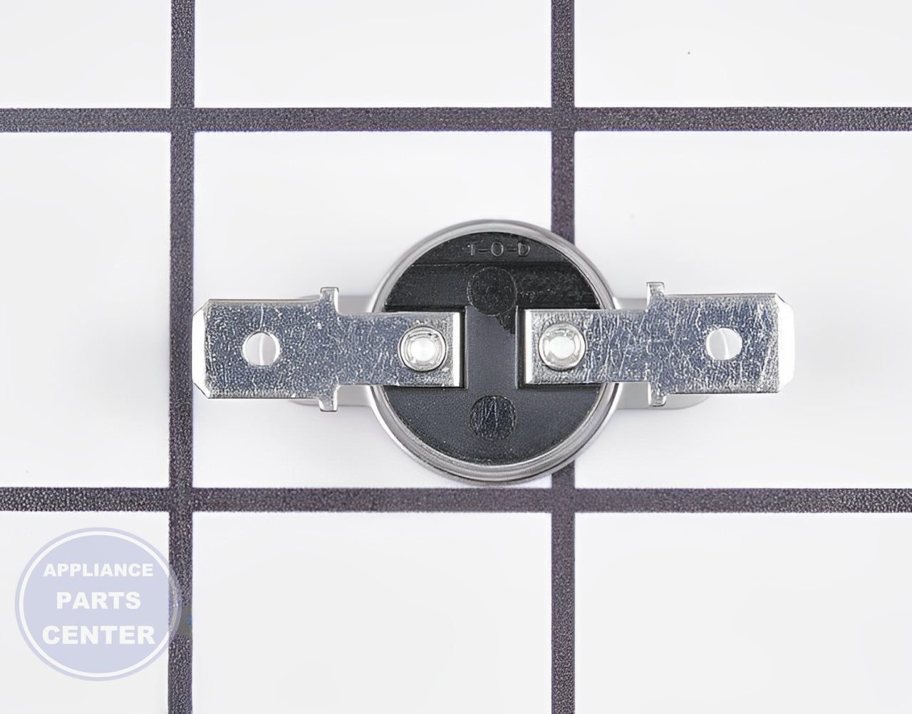 WHIRLPOOL MICROWAVE THERMOSTAT WP4375079 - Detailed view of the temperature control mechanism