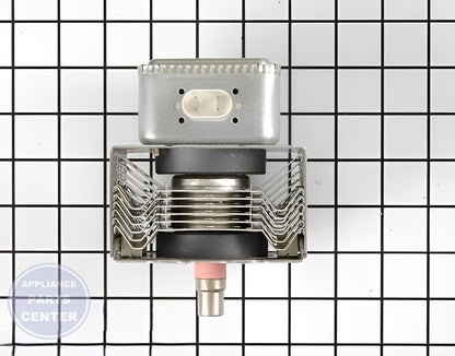 WHIRLPOOL MICROWAVE MAGNETRON WP4375424 - Detailed view of diode, magnetron, and resistor