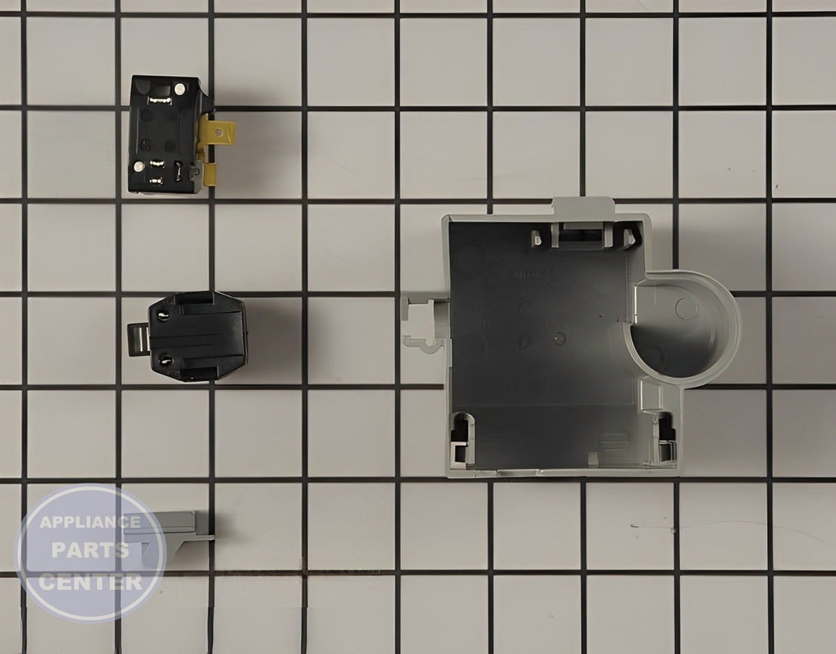 WHIRLPOOL REFRIGERATOR OVERLOAD WP4387835 - Detailed view of compressor & sealed system component