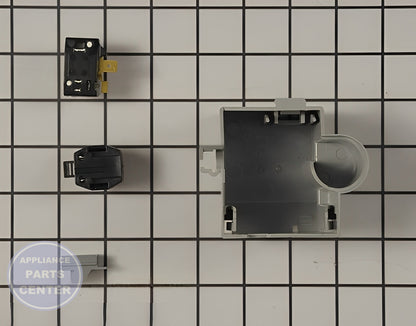 WHIRLPOOL REFRIGERATOR OVERLOAD WP4387835 - Detailed view of compressor & sealed system component