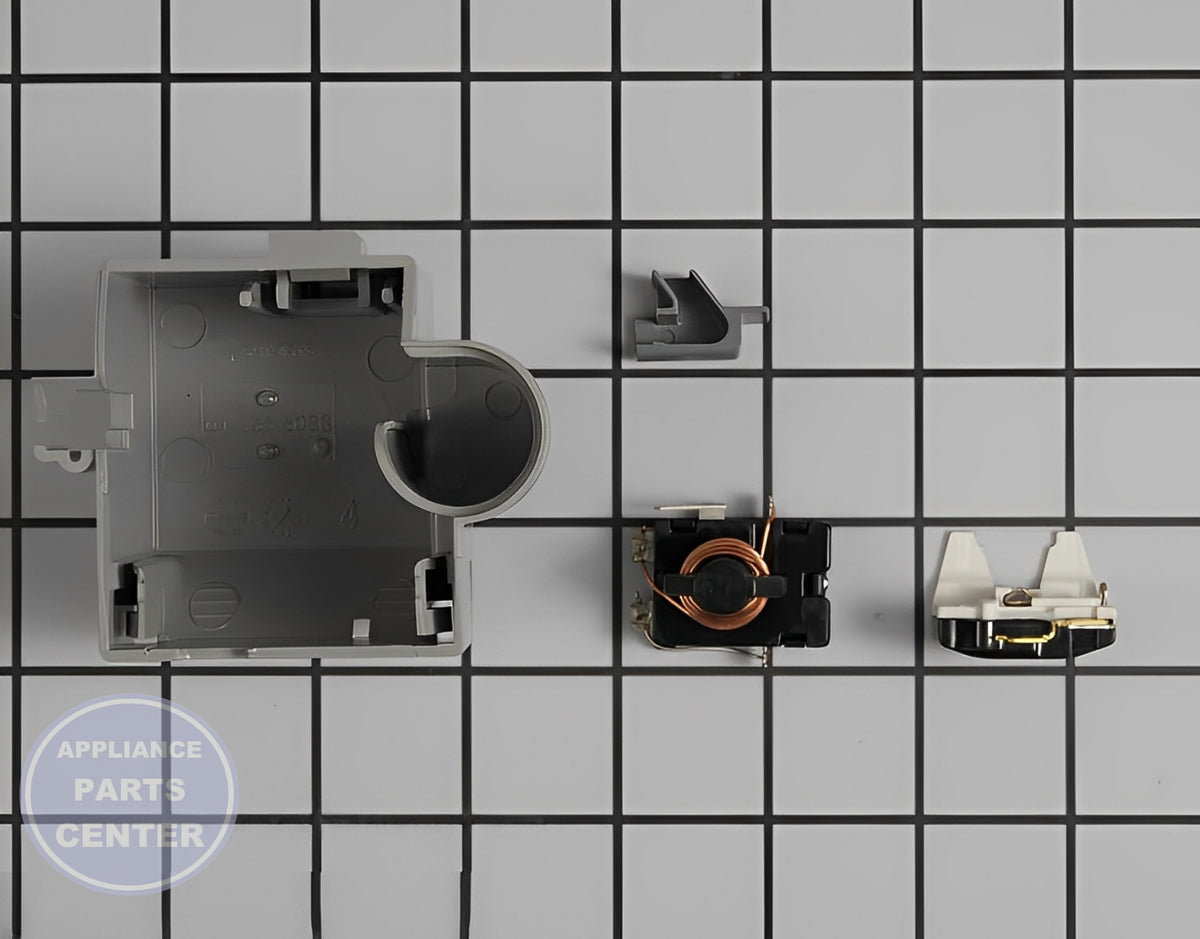 Relay and Overload Kit WP4387938 - Detailed view of compressor & sealed system