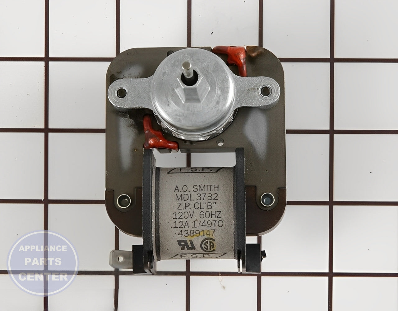 WHIRLPOOL REFRIGERATOR EVAPORATOR MOTOR WP4389147 - Main view showing efficient cooling for compatible models