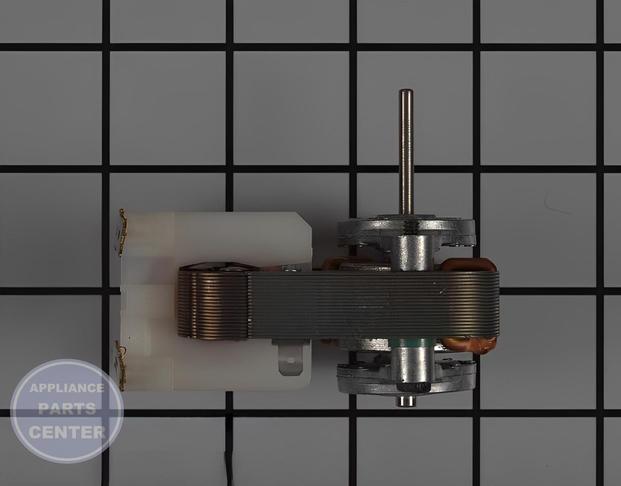 WHIRLPOOL REFRIGERATOR EVAPORATOR MOTOR WP4389155 - Detailed view of high-efficiency motor
