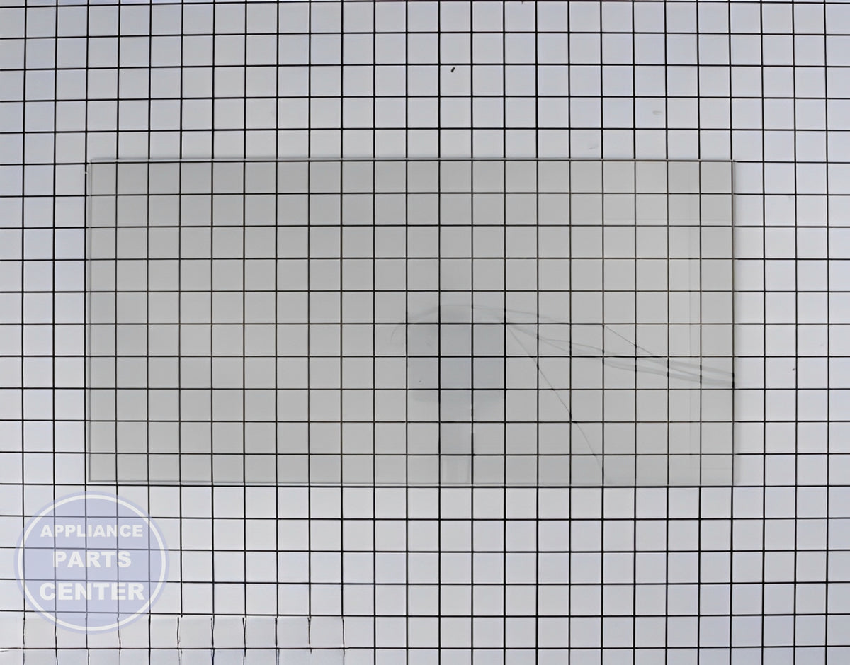 WHIRLPOOL GLASS WINDOW WP4449259 - Main view showing high-quality glass for WPL Range/Stove/Oven models
