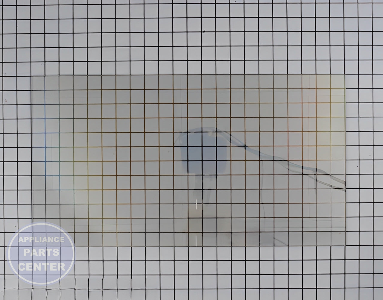 WHIRLPOOL INNER DOOR GLASS WP4449263 - Main view showing heat-resistant glass for WPL Range/Stove/Oven models