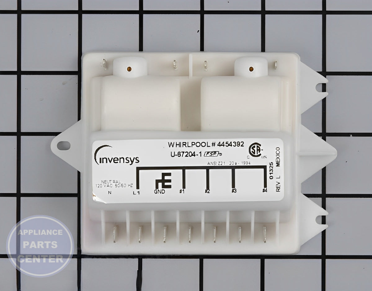 KitchenAid Spark Module WP4454392 - Main view showing ignition controls for KitchenAid Range/Stove/Oven