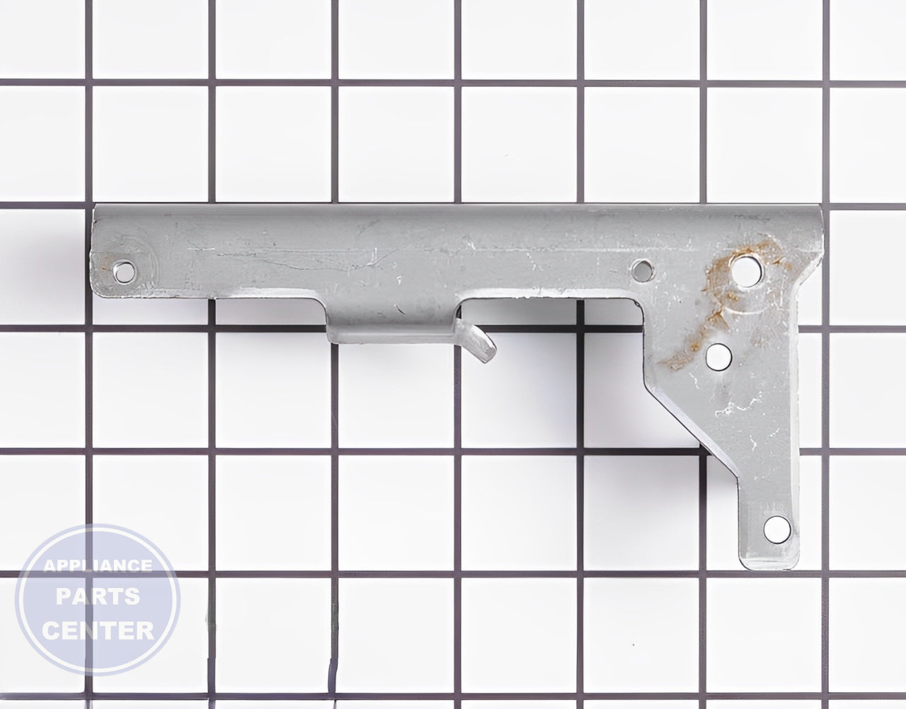 WHIRLPOOL LEFT HAND HINGE WP4455605 - Main view showing door stability for WPL models