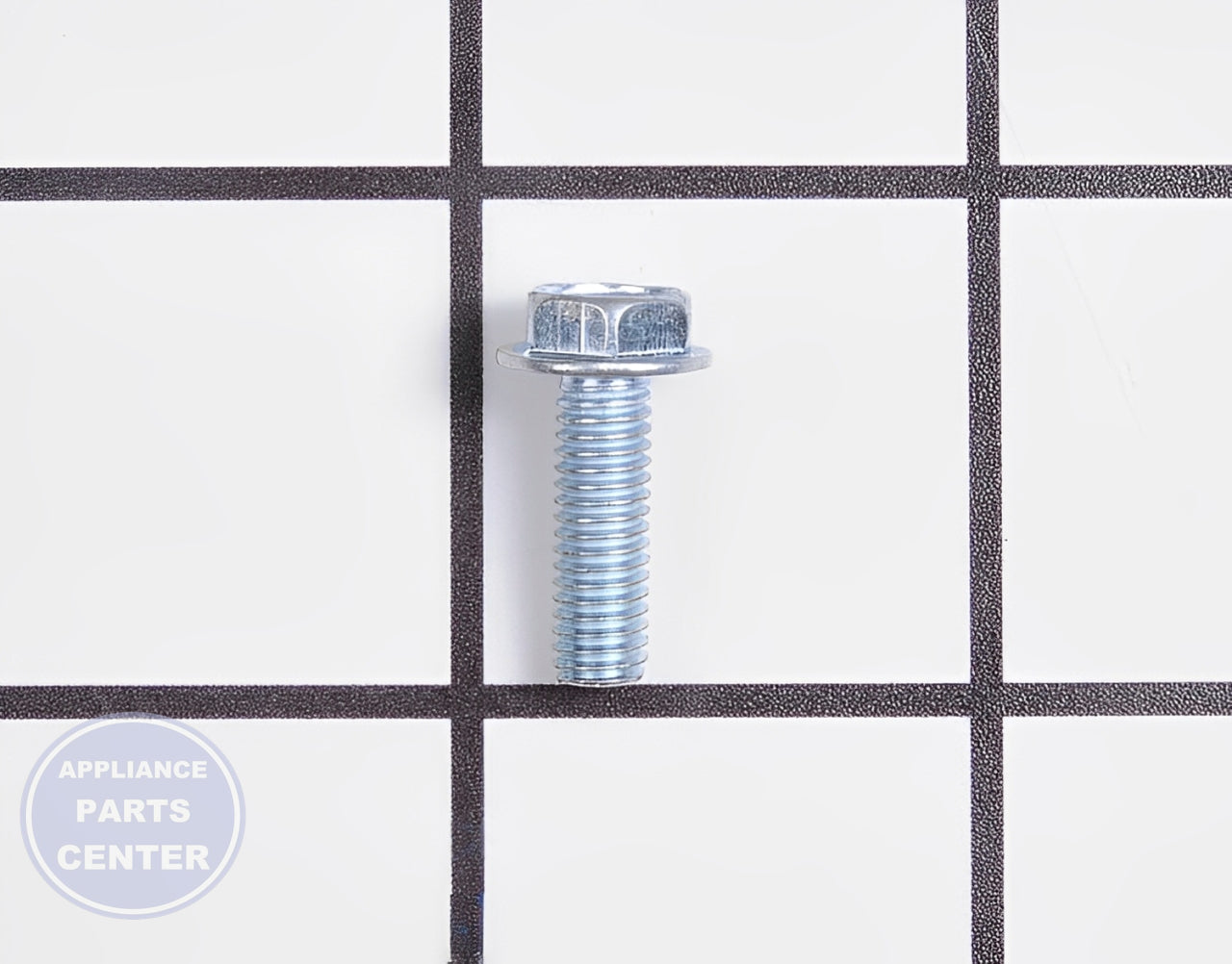 WHIRLPOOL REFRIGERATOR SCREW WP489349 - Main view showing secure fastening for various models