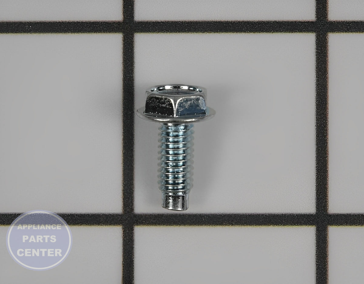 Amana Screw WP489483 - Main view showing rust-resistant design for Amana, Maytag, Whirlpool