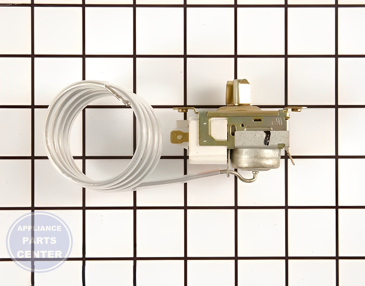 Maytag Temperature Control Thermostat WP61001343 - Main view showing precise temperature control for Maytag, Admiral, and Magic Chef models