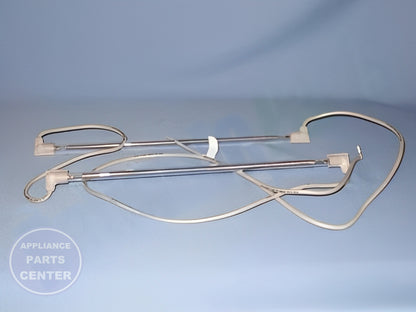 DEFROST HEATER WP61001874 - Side view with 10 lbs ice removal specifics