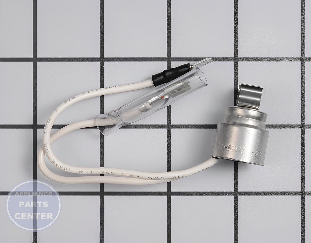 Maytag Defrost Thermostat WP61002992 - Main view showing temperature regulation for Maytag, Admiral, and more models