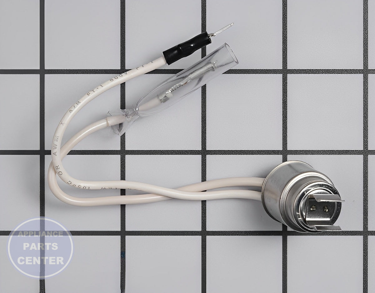 Defrost Thermostat WP61002992 - Detailed view of precise technical details