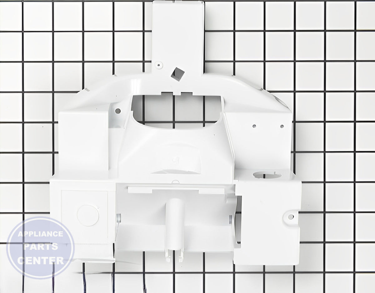 Maytag Dispenser Housing WP61003407 - Main view showing dispenser functionality for Maytag, Jenn Air, Magic Chef models