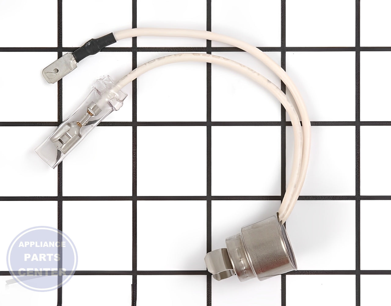 Amana Defrost Thermostat WP61005254 - Main view showing temperature control for Amana, Maytag, and Admiral models