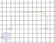 Amana Ice Level Arm WP627792 - Main view showing precise ice level control for Amana, Whirlpool, and KitchenAid models