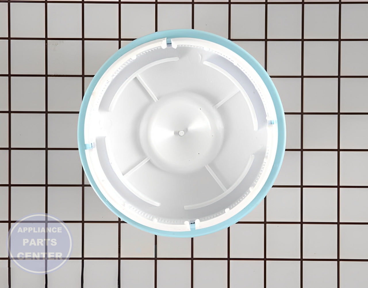 WHIRLPOOL DISPENSER WP63594 - Detailed view of precise dispensing mechanism