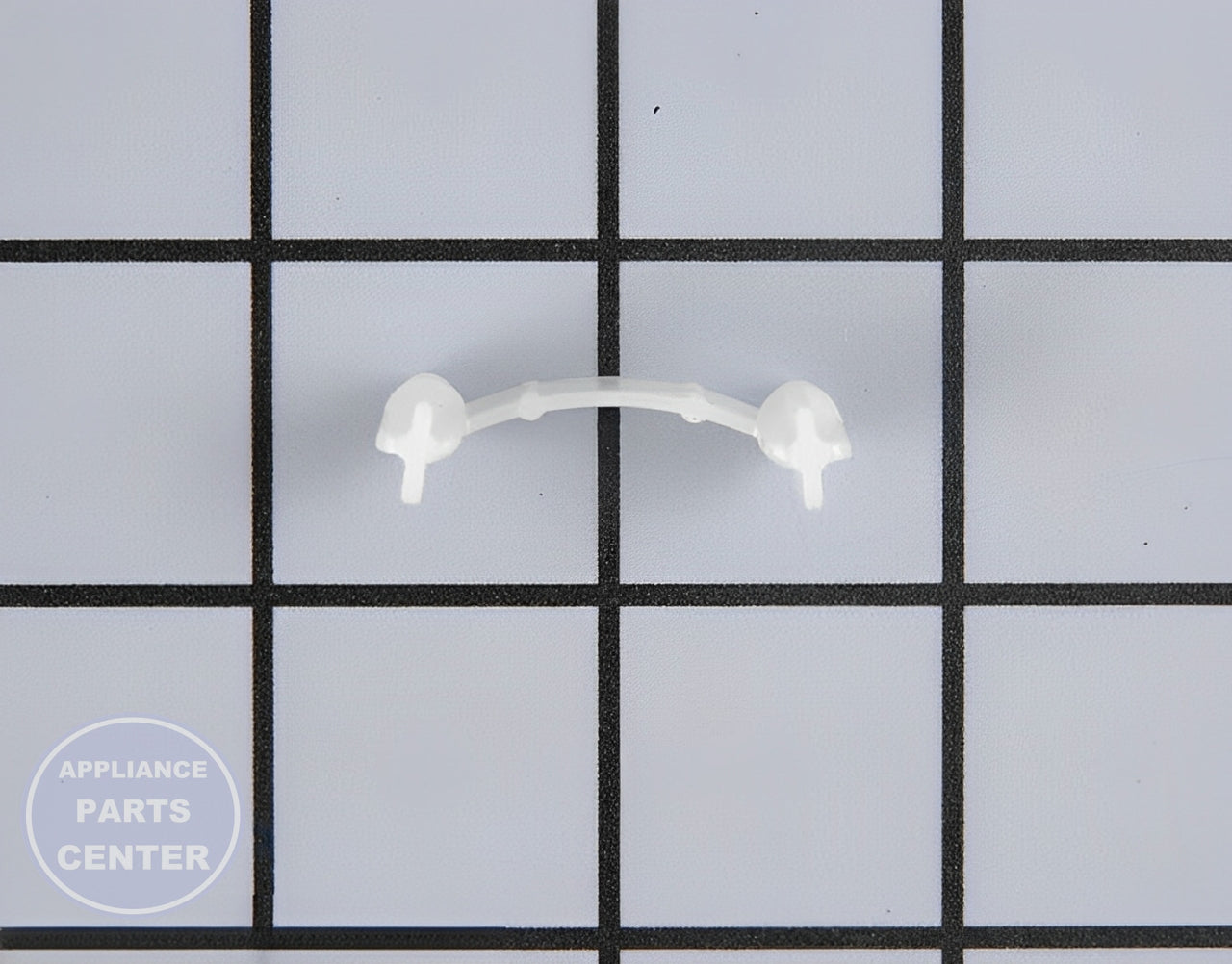 WHIRLPOOL REFRIGERATOR RETAINER- WP65245-1 - Detailed view of secure shelf holding design