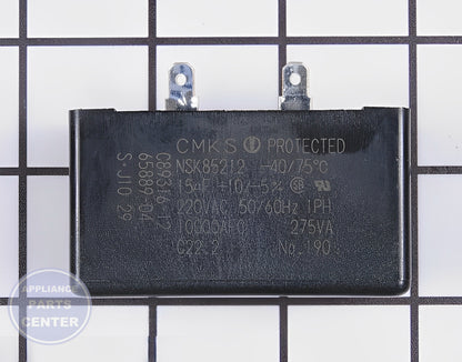 Whirlpool Refrigerator Capacitor WP65889-4 - Main view showing enhanced efficiency for various models