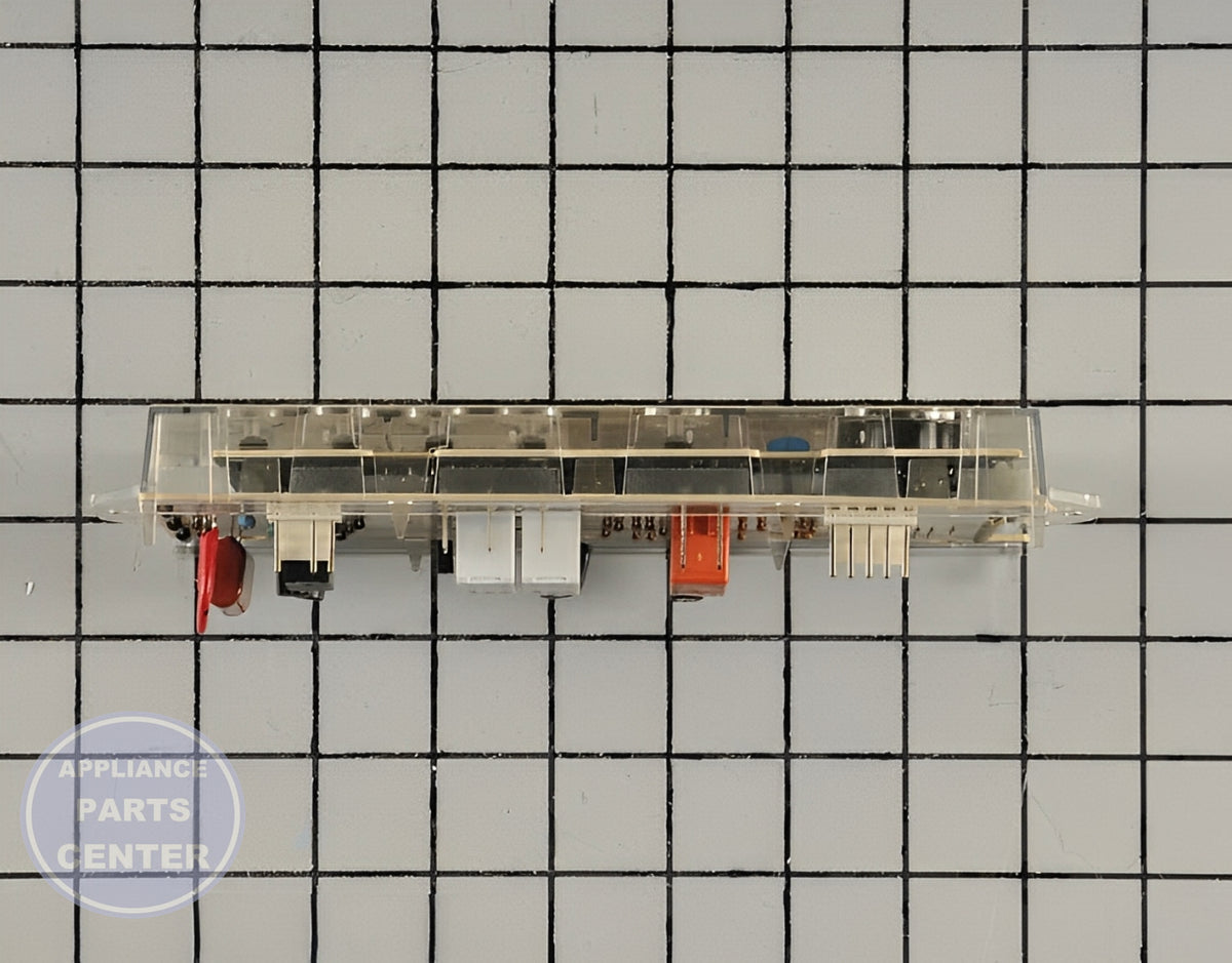 Control Board WP6610457 - Detailed view of circuit board technical details