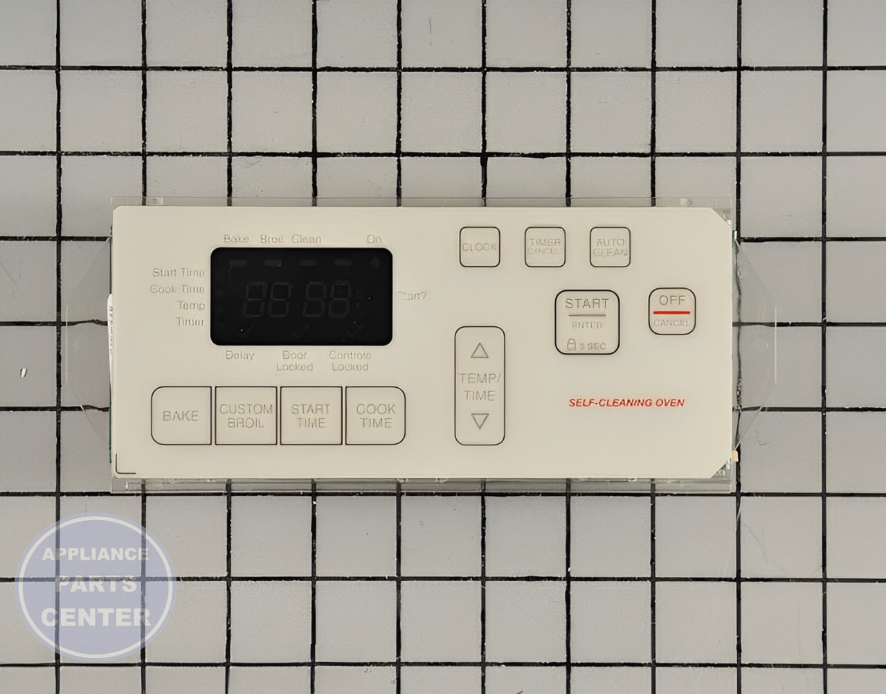 Whirlpool Control Board WP6610457 - Main view showing precise circuit control for Range/Stove/Oven models
