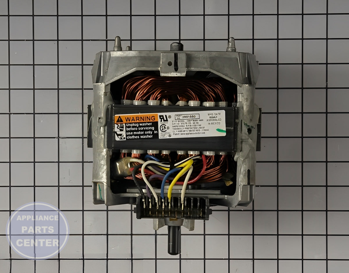 WHIRLPOOL DRIVE MOTOR WP661600 - Main view showing efficient motor for various Whirlpool models