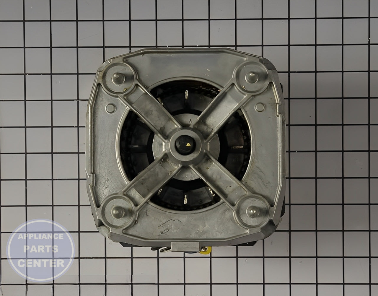 WHIRLPOOL DRIVE MOTOR WP661600 - Installation in Whirlpool washing machine showing easy mounting points