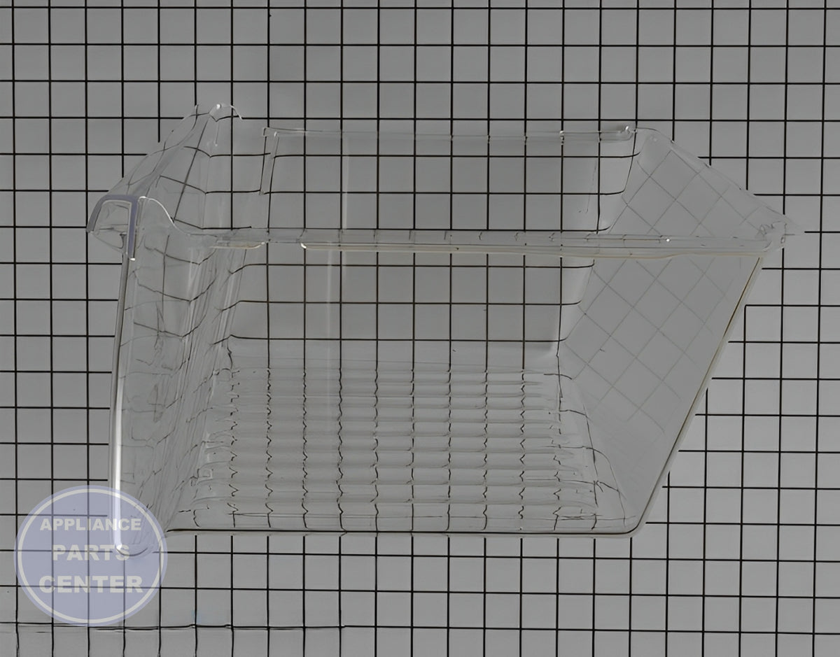 WHIRLPOOL CRISPER PAN WP67002659 - Detailed view of durable construction